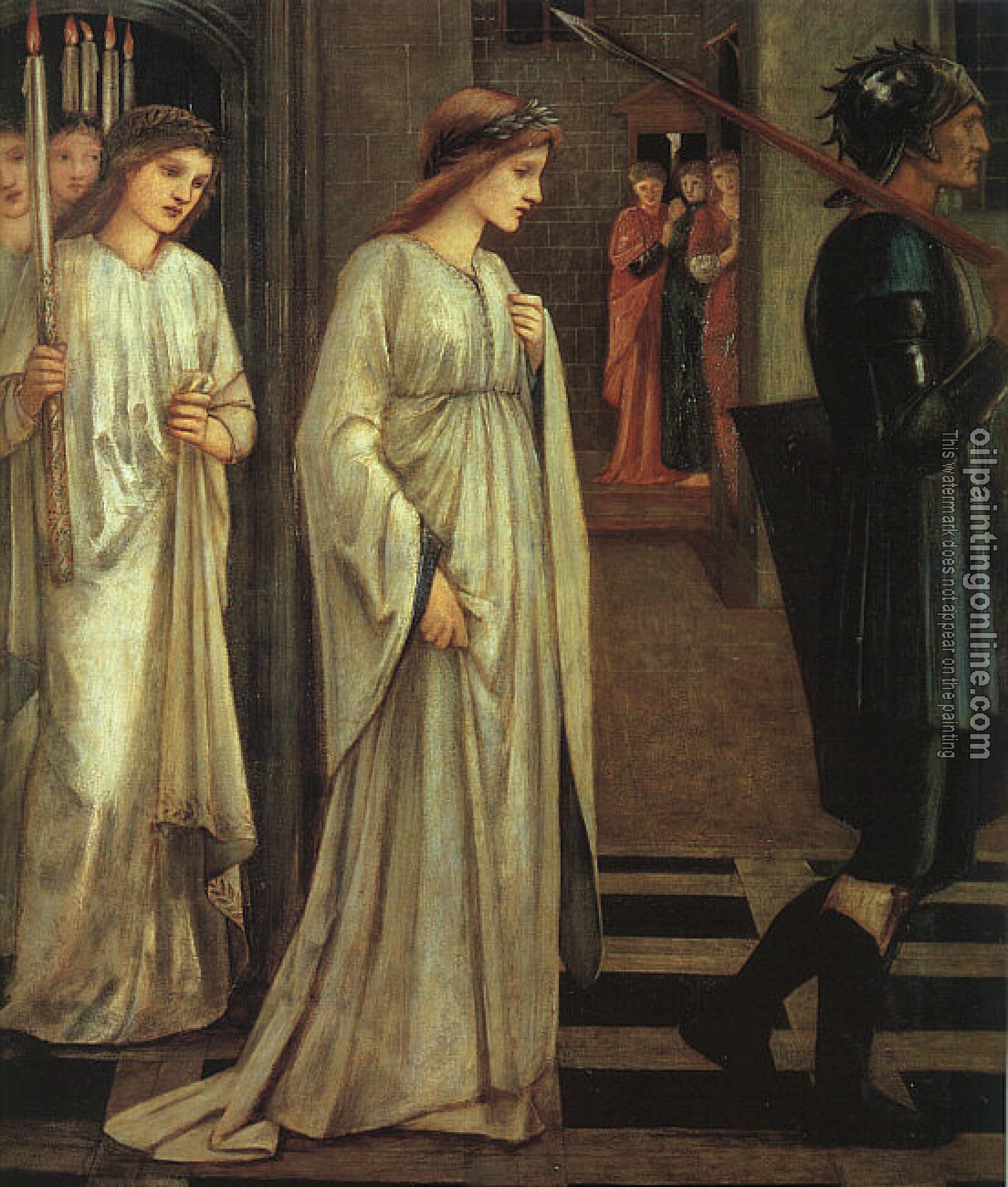 Burne-Jones, Sir Edward Coley - The Princess Sabra Led to the Dragon